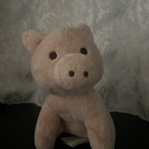 Adorable Pink Stuffed Pig Toy